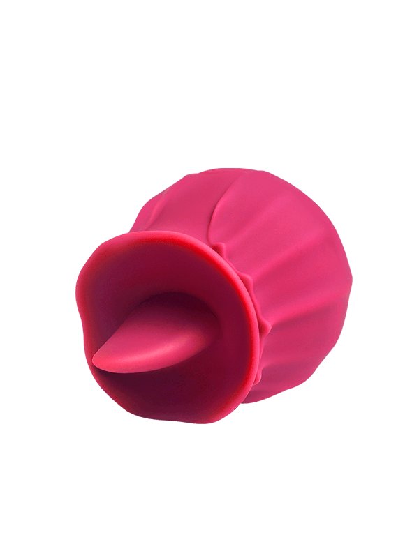 Tulip 2 in 1 Mini Tongue Clit Licker Vibrator (10 Modes)