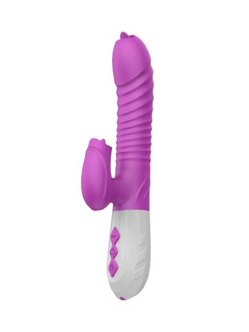 Ruth Rabbit Vibrator (7 Licking Modes with 2 Tongues) 