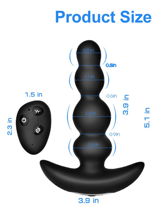 Kyle Anal Vibrator with App Control 