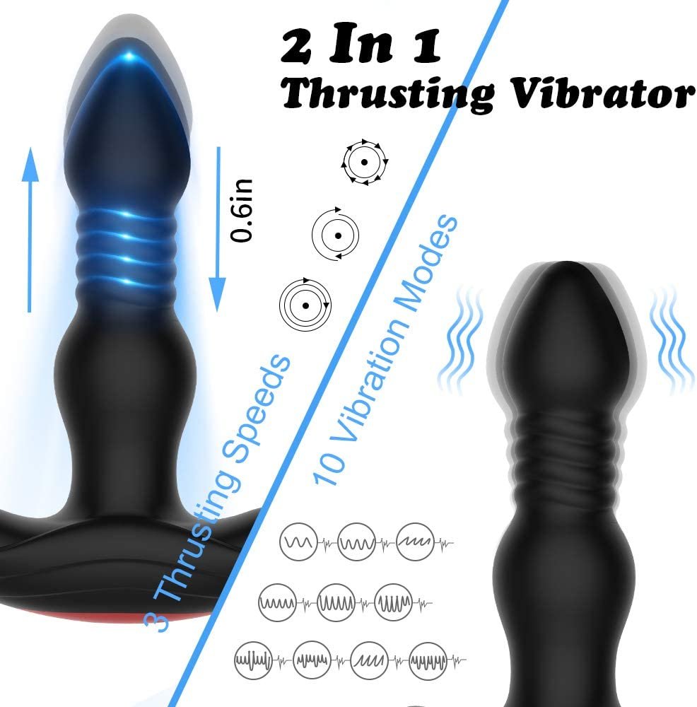 Ero Thrusting Anal Plug (10 Vibration Modes)